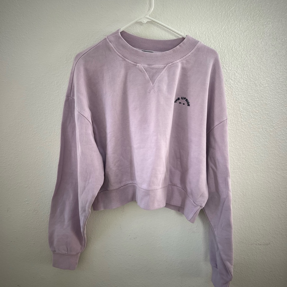 The Upside Cropped Sweatshirt Crew